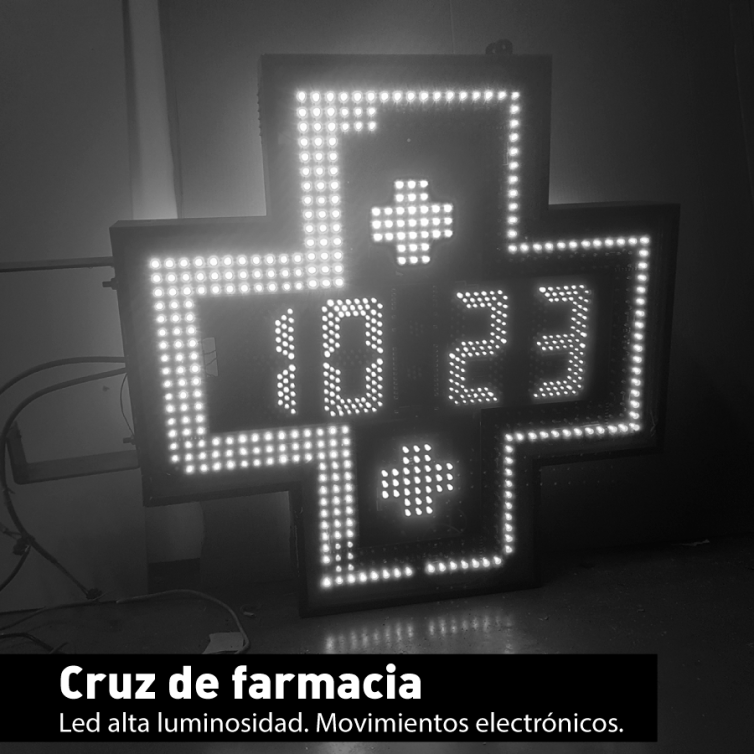 Cruz de Farmacia LED